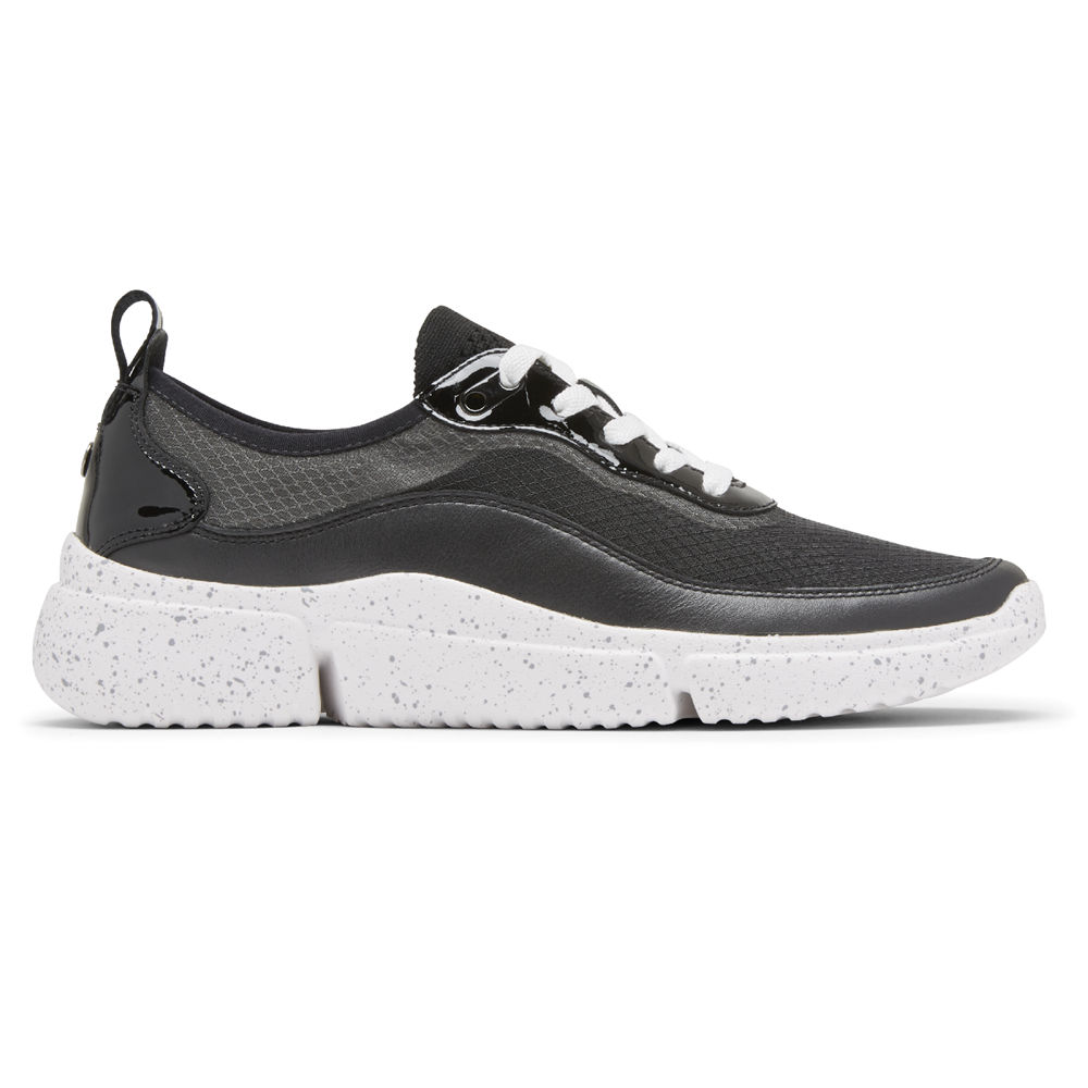 Rockport Sneakers Dam Svarta - R-Evolution Mesh - UZDSX3491